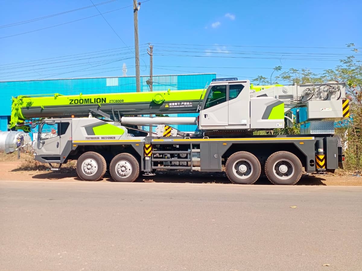 80 Ton High Capacity Mobile Crane Hire Goa